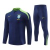 Brazil Sweatshirt za Trening Četvrt-Zip 24/25 Navy