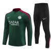 Dječji - Paris Saint-Germain Sweatshirt za Trening Četvrt-Zip 24/25 Zelena