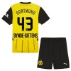 Dječji - Dres + Kratke Hlače Borussia Dortmund Bynoe Gittens 43 Domaći 24/25