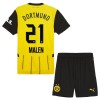 Dječji - Dres + Kratke Hlače Borussia Dortmund Malen 21 Domaći 24/25