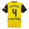 Dječji - Dres + Kratke Hlače Borussia Dortmund N. Schlotterbeck 4 Domaći 24/25