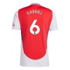 Nogometni Dres Arsenal Gabriel 6 Domaći 24/25