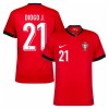 Nogometni Dres Portugal Diogo J. 21 Domaći Euro 2024