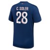 Nogometni Dres Paris Saint-Germain Carlos Soler 28 Domaći 24/25