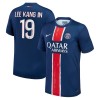 Nogometni Dres Paris Saint-Germain Lee Kang In 19 Domaći 24/25