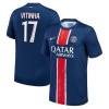 Nogometni Dres Paris Saint-Germain Vitinha 17 Domaći 24/25