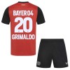 Dječji - Dres + Kratke Hlače Bayer 04 Leverkusen Alejandro Grimaldo 20 Domaći 24/25