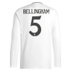 Nogometni Dres Real Madrid Bellingham 5 Domaći 24/25 Dugi rukav