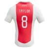 Nogometni Dres Ajax Amsterdam Kenneth Taylor 8 Domaći 24/25