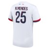 Dječji - Dres + Kratke Hlače Paris Saint-Germain Nuno Mendes 25 Gostujući 24/25