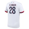 Nogometni Dres Paris Saint-Germain Carlos Soler 28 Gostujući 24/25