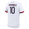 Nogometni Dres Paris Saint-Germain Dembele 10 Gostujući 24/25