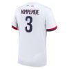 Nogometni Dres Paris Saint-Germain Presnel Kimpembe 3 Gostujući 24/25