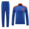 Nizozemska Kit Sweatshirt za Trening Četvrt-Zip 24/25 Plava