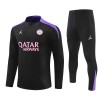 Paris Saint-Germain Kit Sweatshirt za Trening Četvrt-Zip 24/25 Crna