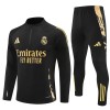 Real Madrid Kit Sweatshirt za Trening Četvrt-Zip 24/25 Crna