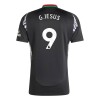 Nogometni Dres Arsenal G. Jesus 9 Gostujući 24/25