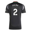 Nogometni Dres Arsenal Saliba 2 Gostujući 24/25