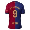 Dječji - Dres + Kratke Hlače FC Barcelona Lewandowski 9 Domaći 24/25