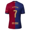 Nogometni Dres FC Barcelona Ferran 7 Domaći 24/25