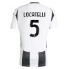 Dječji - Dres + Kratke Hlače Juventus Locatelli 5 Domaći 24/25