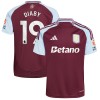 Nogometni Dres Aston Villa Diaby 19 Domaći 24/25