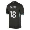 Nogometni Dres Liverpool Gakpo 18 Gostujući 24/25