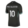 Nogometni Dres Liverpool Mac Allister 10 Gostujući 24/25