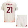 Dječji - Dres + Kratke Hlače AS Roma Dybala 21 Gostujući 24/25