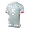 Nogometni Dres Atlético Madrid R. De Paul 5 Gostujući 24/25