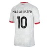 Nogometni Dres Liverpool Mac Allister 10 Treći 24/25