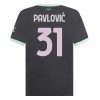 Nogometni Dres AC Milan Pavlovic 31 Treći 24/25