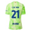 Nogometni Dres FC Barcelona Frenkie de Jong 21 Treći 24/25