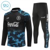 Dječji - Komplet trenirke za treniranje SSC Napoli Četvrt-Zip 24/25 Navy