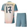 Dječji - Dres + Kratke Hlače Manchester City De Bruyne 17 Četvrta 24/25