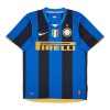 Nogometni Dres Inter Milan 2008-09 Domaći Retro