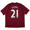 Nogometni Dres Manchester City Silva 21 2012-13 Gostujući